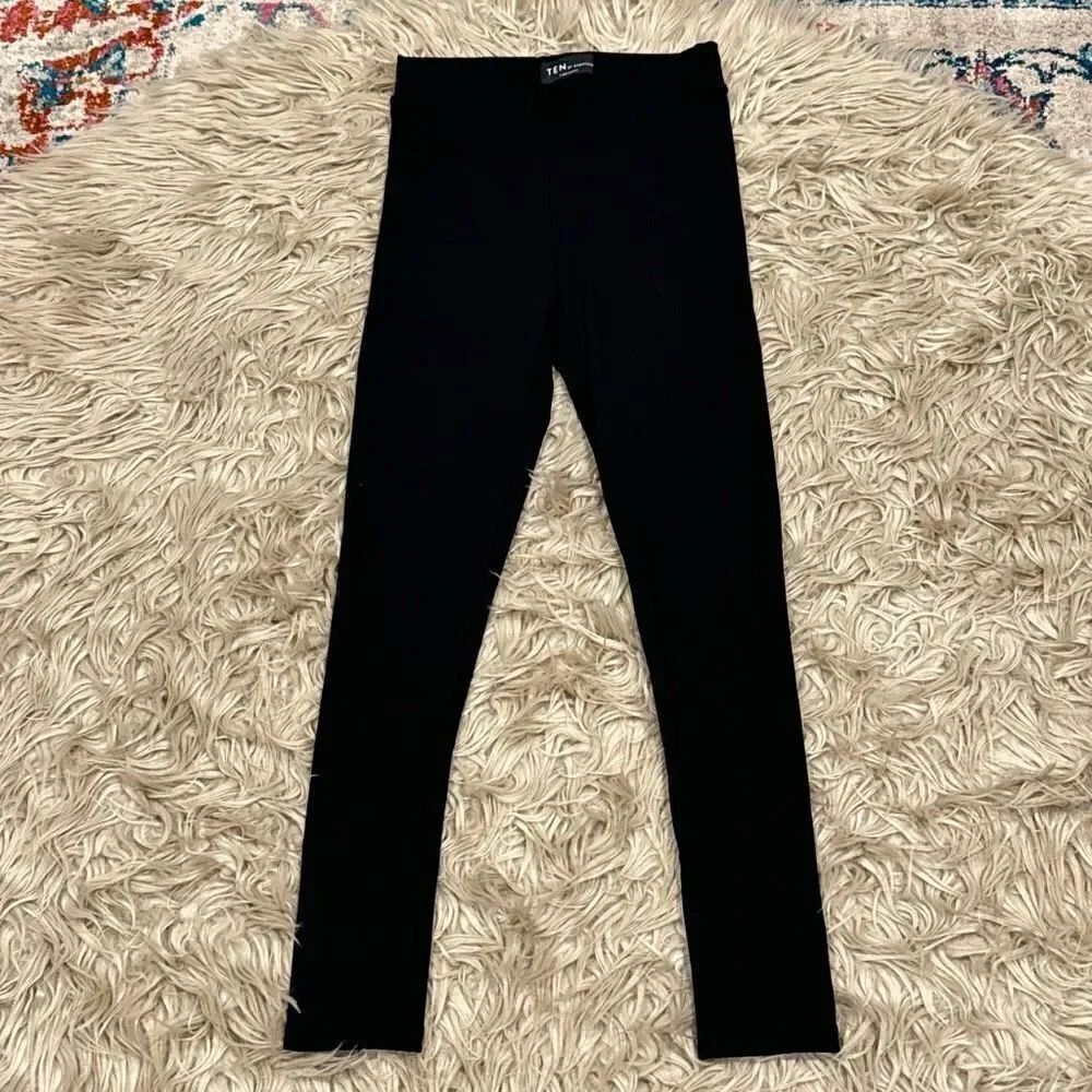Babaton black leggings size small